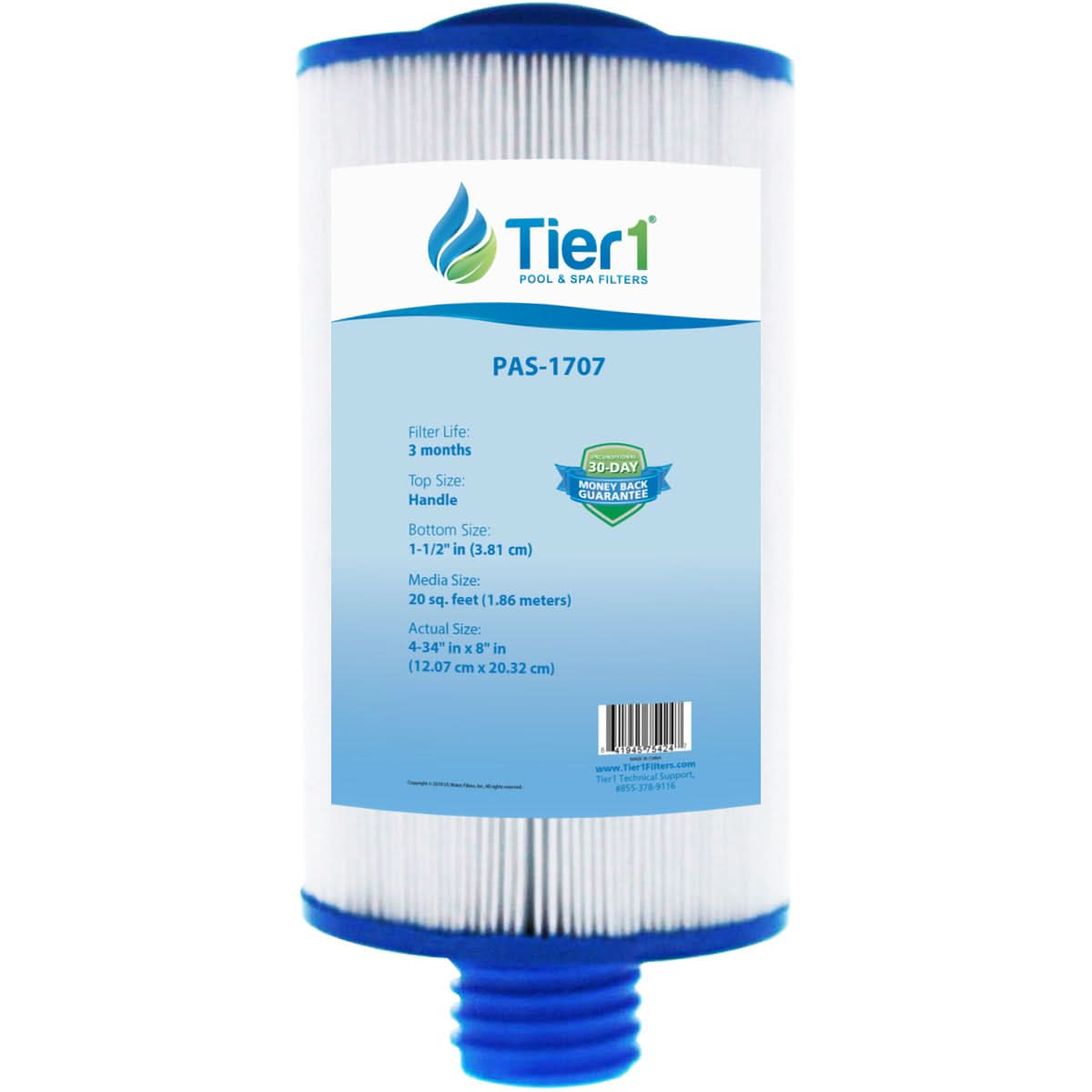 PLEATCO-PSANT20P3 Comparable Replacement filter Cartridge by Tier1