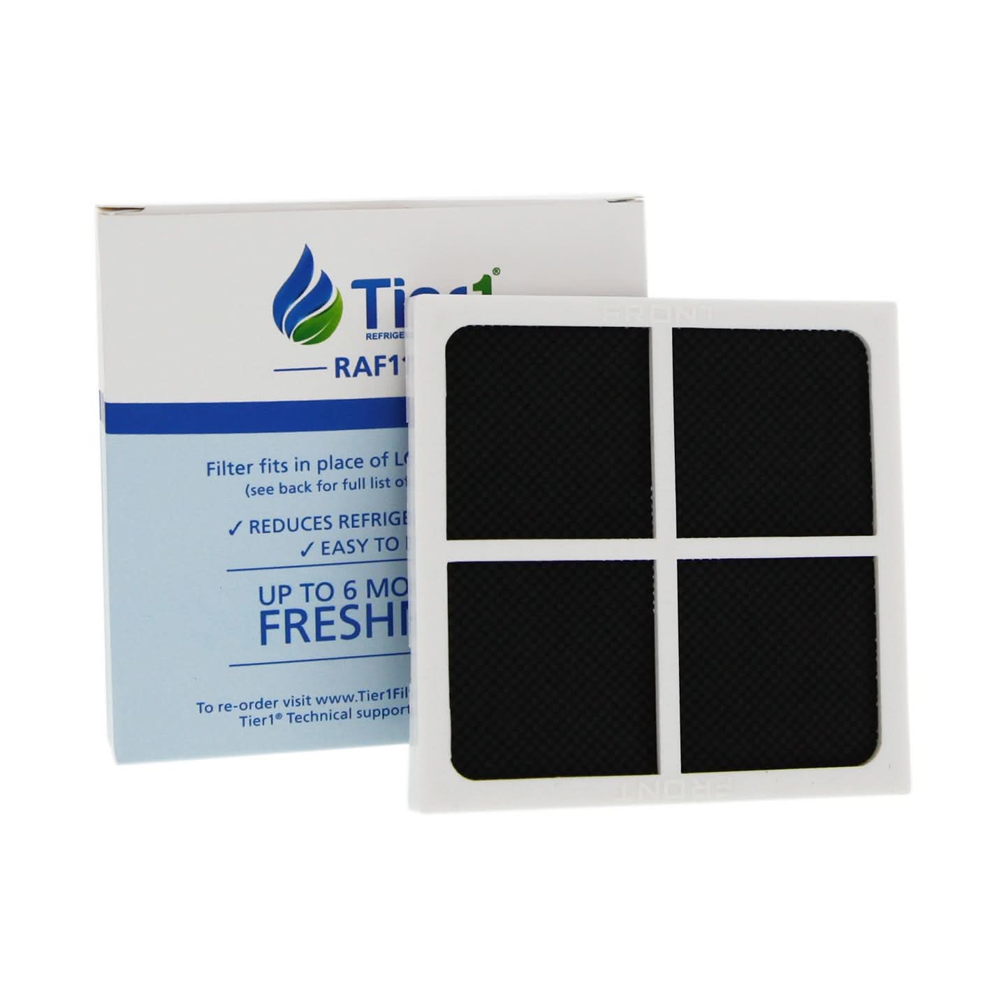 Tier1 RAF1140 Refrigerator Air Filter Replacement (LG LT120F Comparable) - WaterFilters.NET