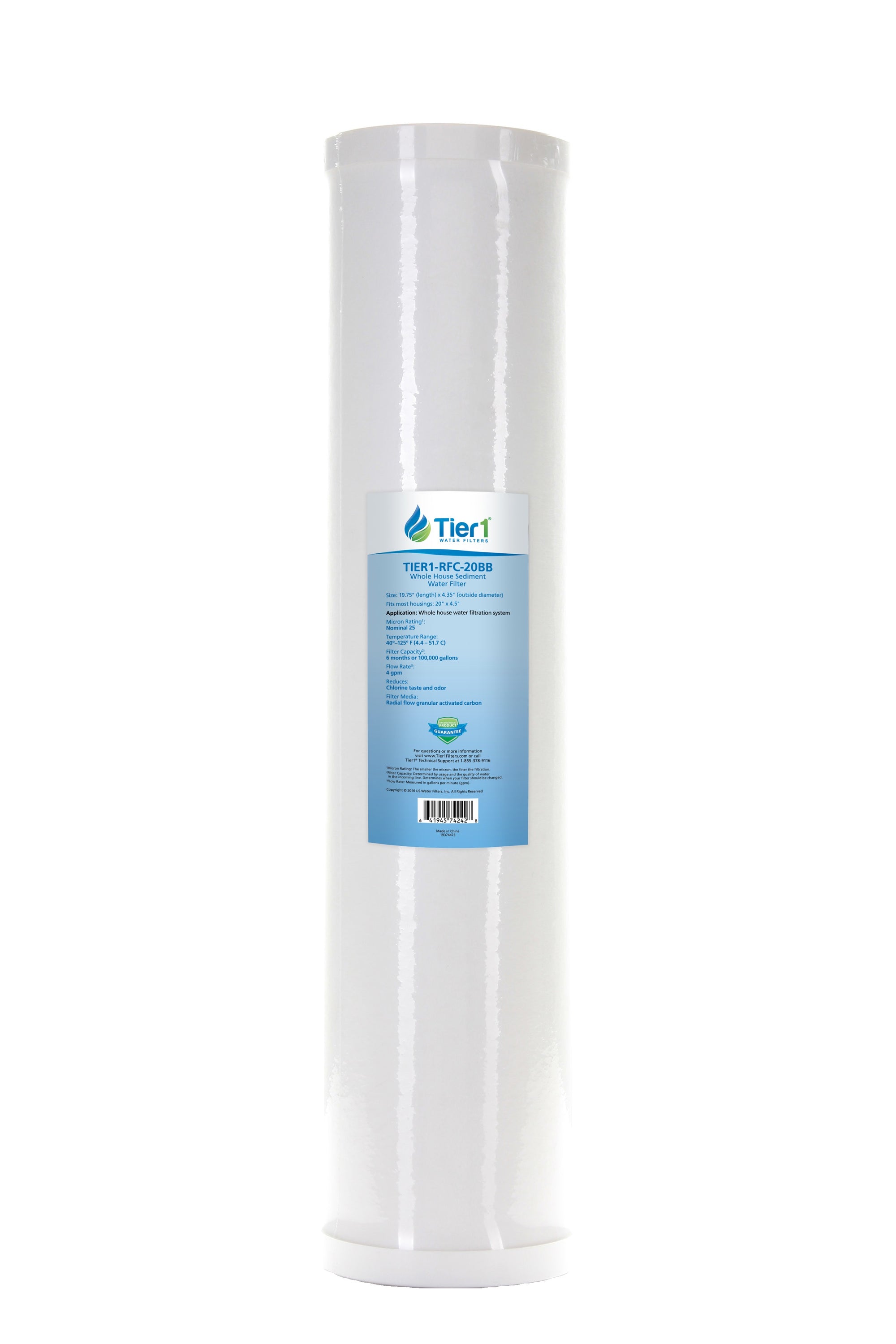 RFC-20BB Whole House Filter Replacement Cartridge by Tier1
