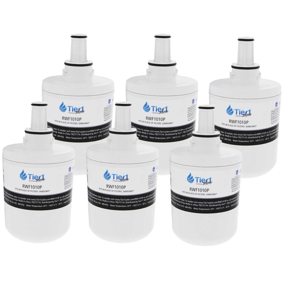 Tier1 Plus Samsung DA29-00003G Comparable Lead And Mercury Reducing Refrigerator Water Filter - WaterFilters.NET