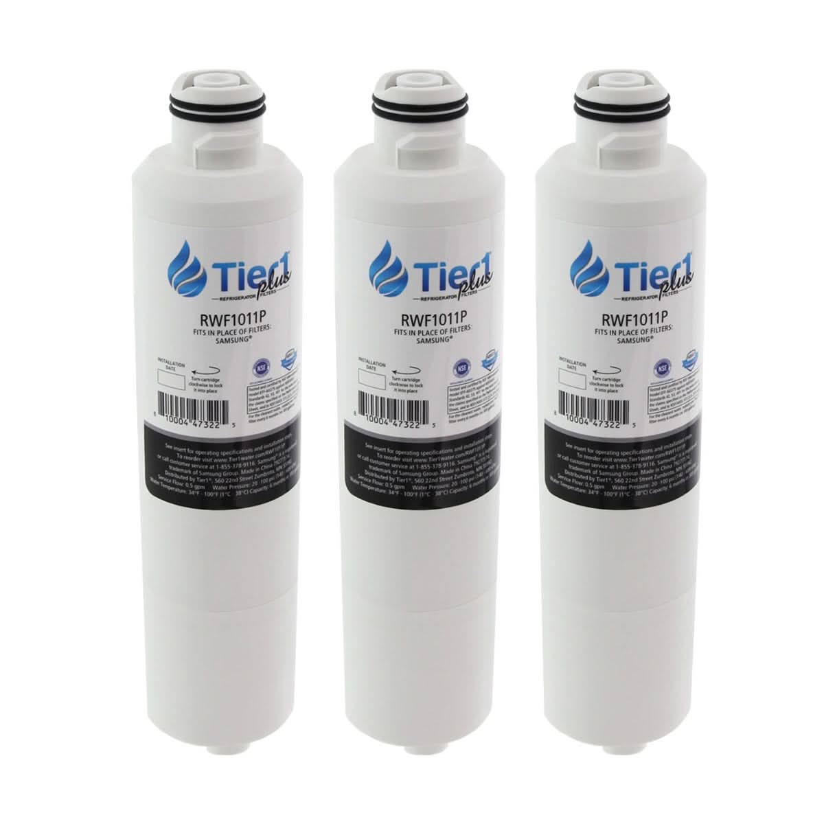 Tier1 Plus Samsung DA29-00020B Comparable Lead And Mercury Reducing Refrigerator Water Filter - WaterFilters.NET