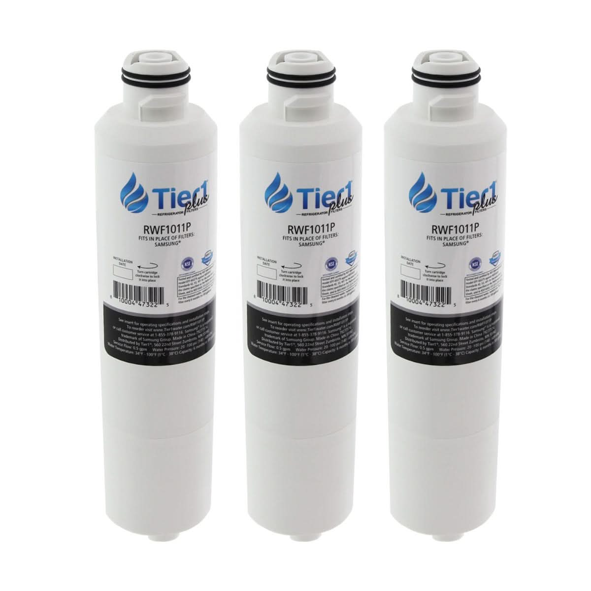 Tier1 Plus Samsung DA29-00020B Comparable Lead And Mercury Reducing Refrigerator Water Filter