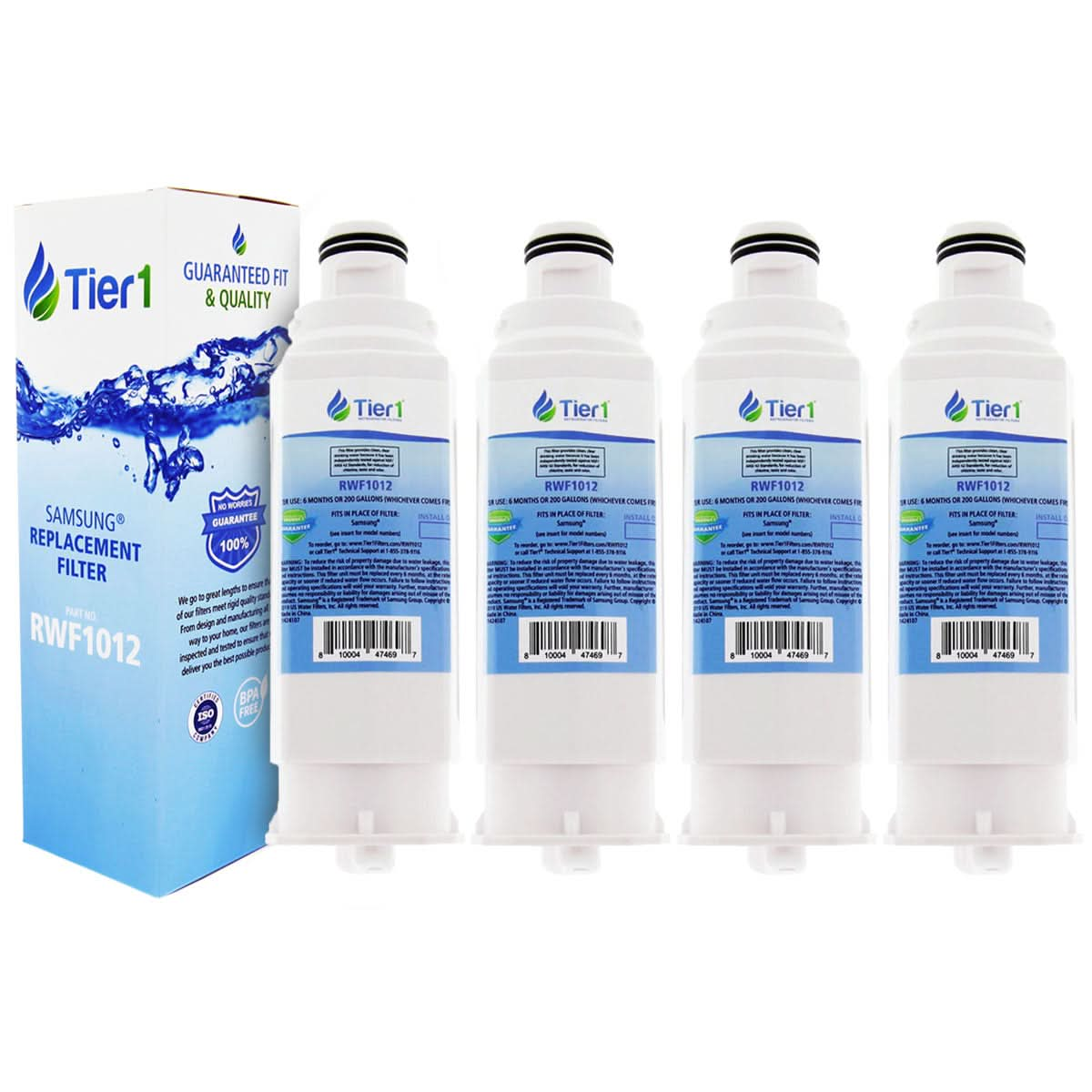 Tier1 Samsung DA97-17376B / HAF-QIN/EXP Comparable Refrigerator Water Filter