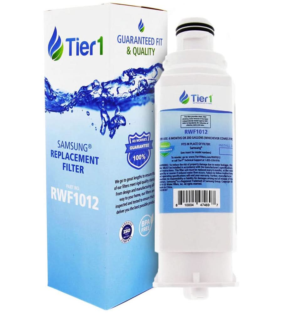 Tier1 Samsung DA97-17376B / HAF-QIN/EXP Comparable Refrigerator Water Filter - WaterFilters.NET