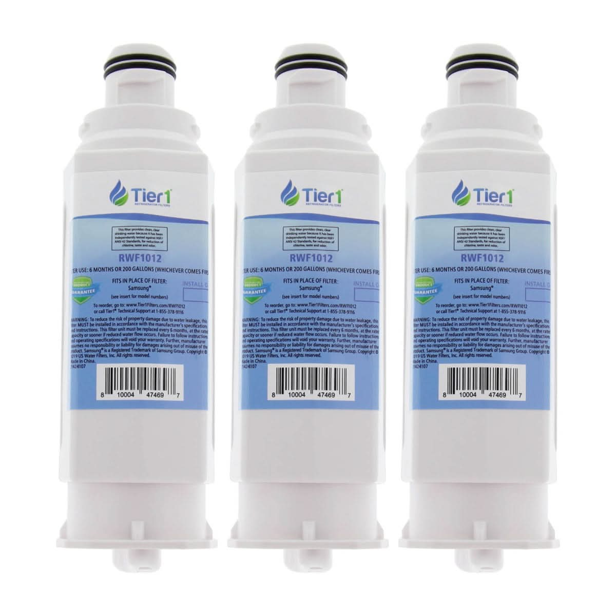 Tier1 Samsung DA97-17376B / HAF-QIN/EXP Comparable Refrigerator Water Filter