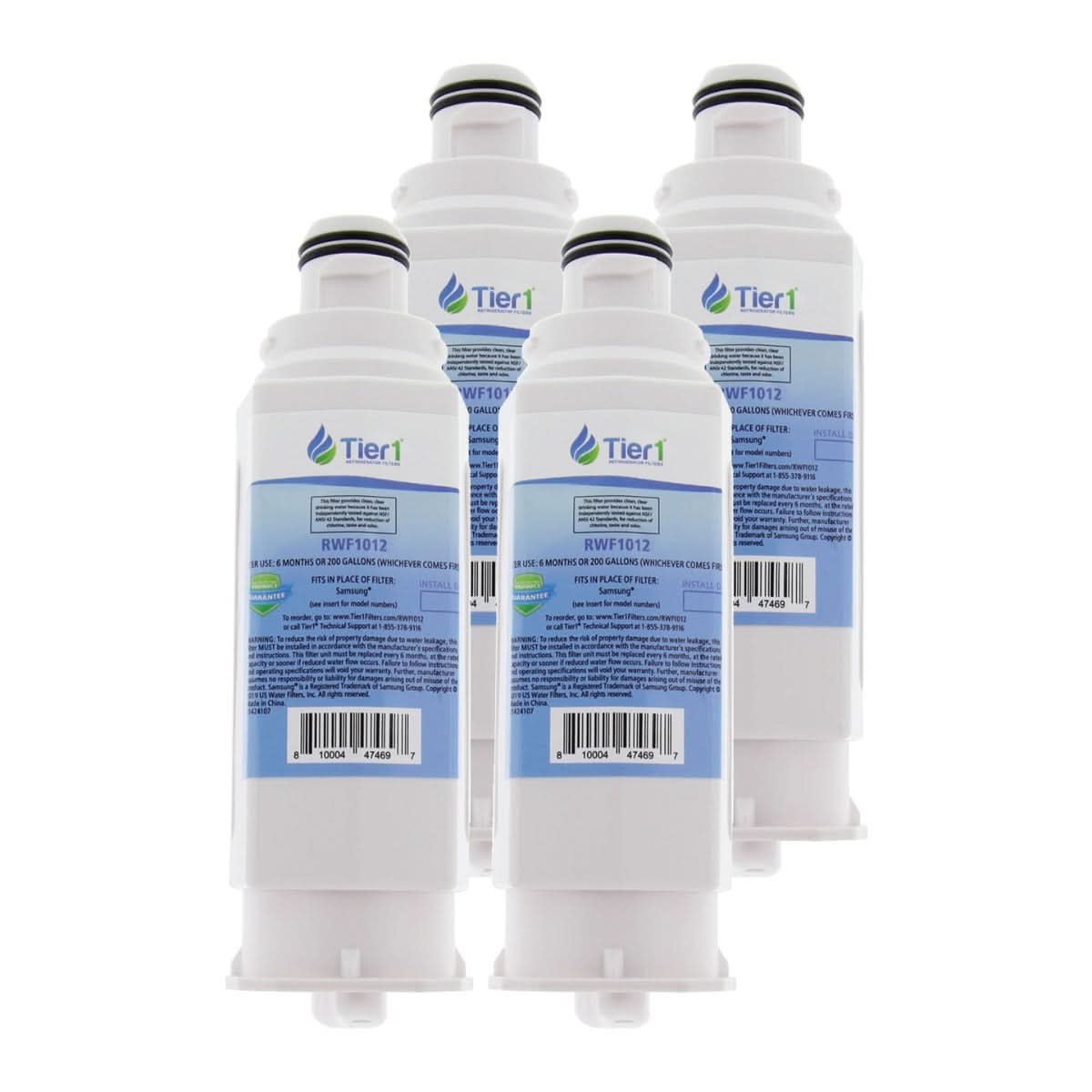 Tier1 Samsung DA97-17376B / HAF-QIN/EXP Comparable Refrigerator Water Filter - WaterFilters.NET