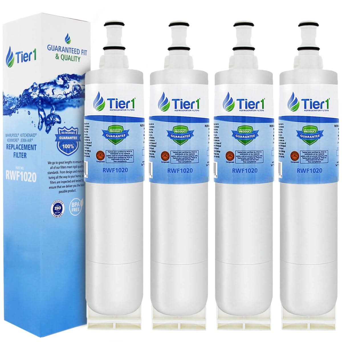 Tier1 EveryDrop EDR5RXD1 Whirlpool 4396508/4396510 Refrigerator Water Filter Replacement Comparable - WaterFilters.NET