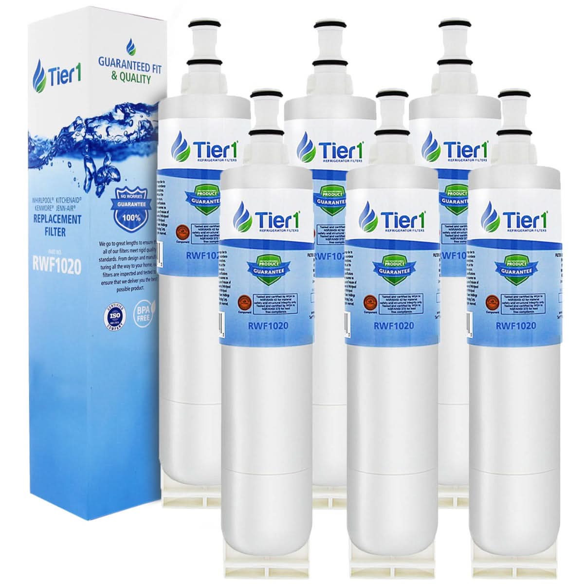 Tier1 EveryDrop EDR5RXD1 Whirlpool 4396508/4396510 Refrigerator Water Filter Replacement Comparable - WaterFilters.NET