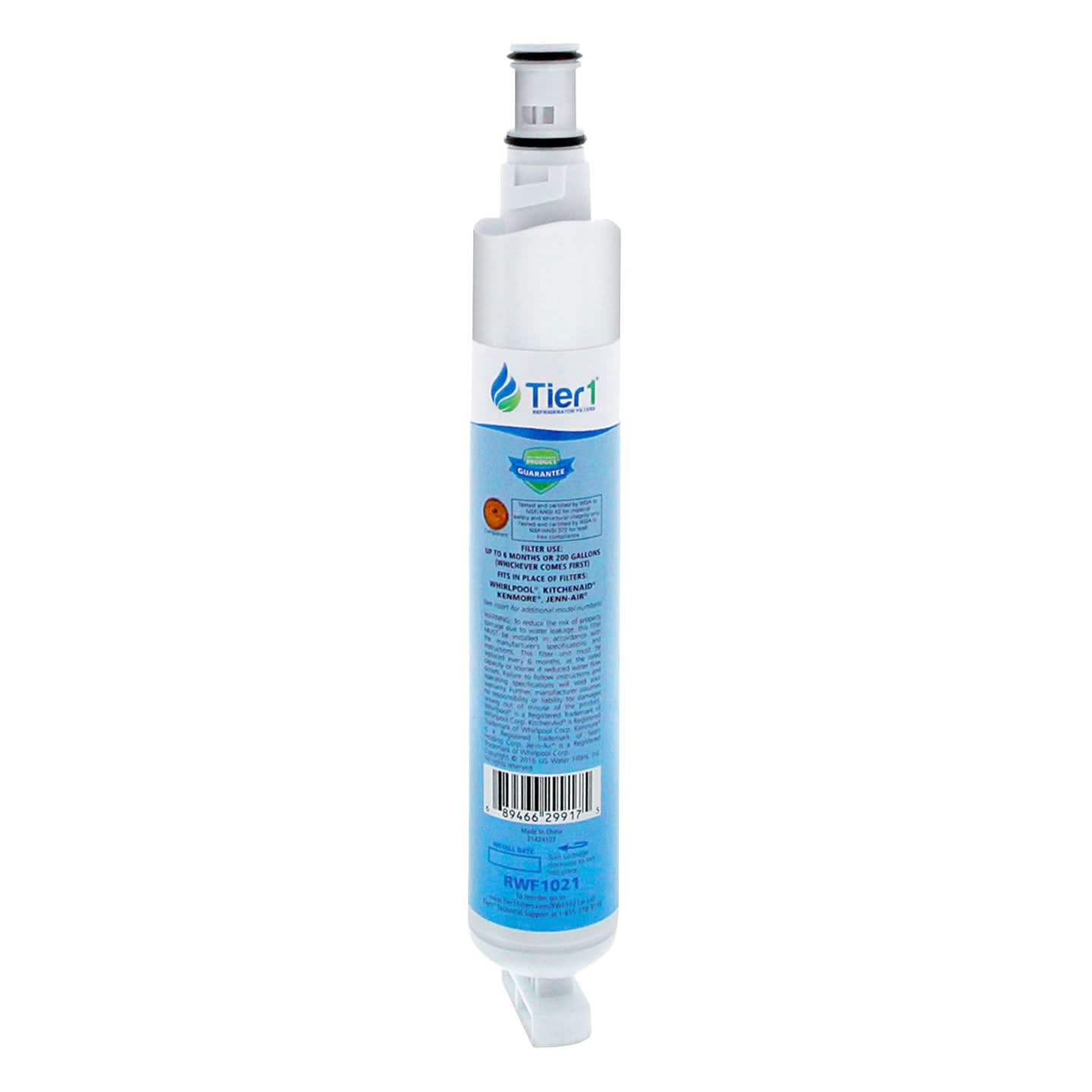 Tier1 EveryDrop EDR6D1 Whirlpool 4396701 Refrigerator Water Filter Replacement Comparable - WaterFilters.NET