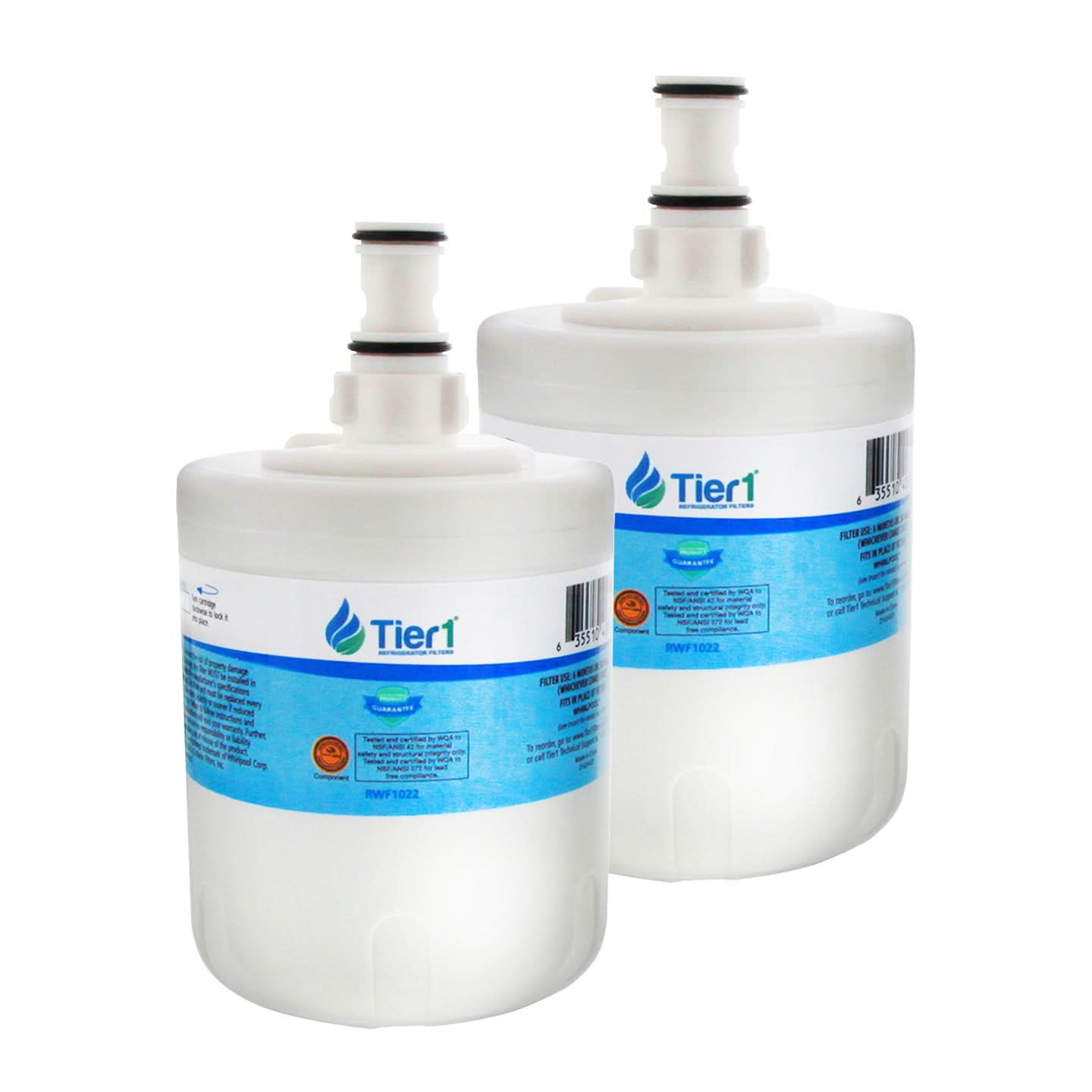 Tier1 Whirlpool 8171413/8171414 Refrigerator Water Filter Replacement Comparable - WaterFilters.NET