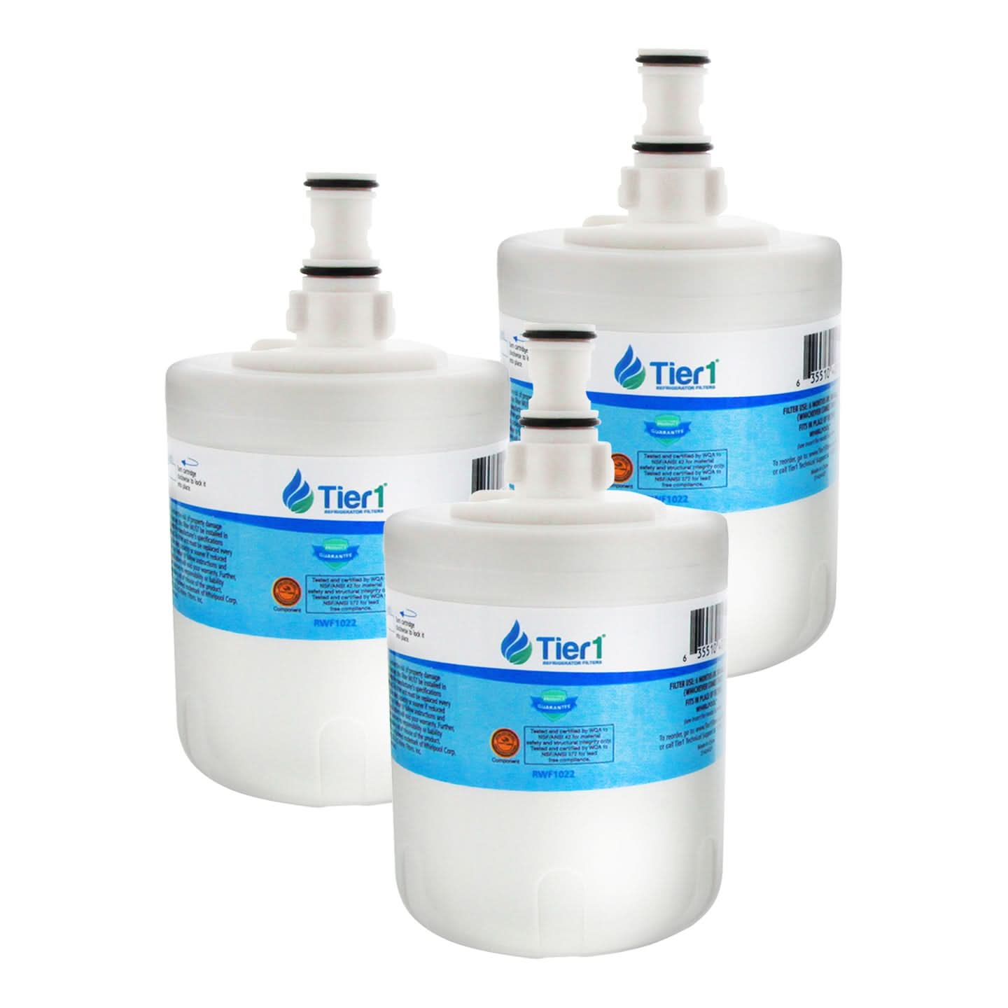 Tier1 Whirlpool 8171413/8171414 Refrigerator Water Filter Replacement Comparable