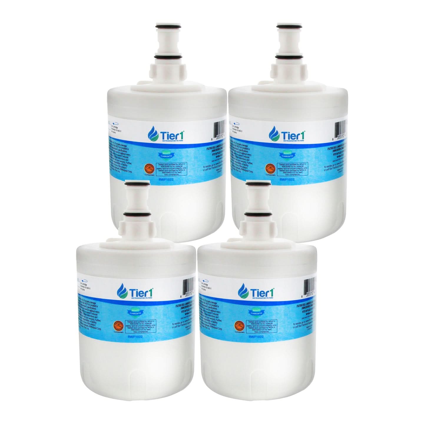 Tier1 Whirlpool 8171413/8171414 Refrigerator Water Filter Replacement Comparable - WaterFilters.NET