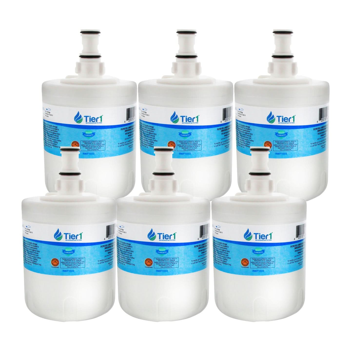 Tier1 Whirlpool 8171413/8171414 Refrigerator Water Filter Replacement Comparable