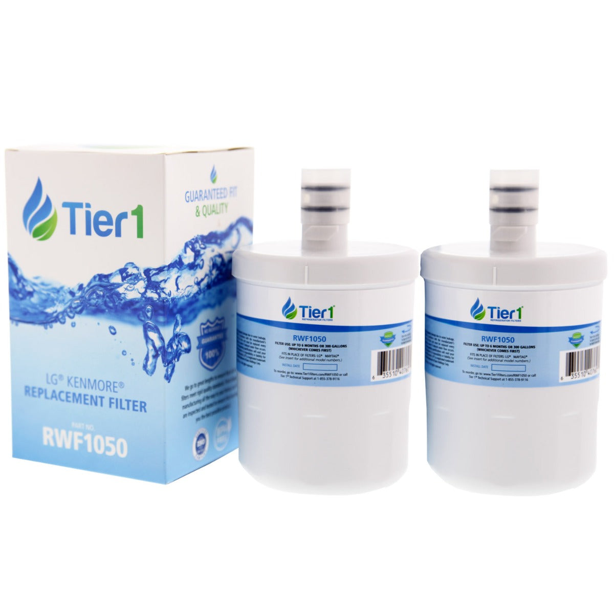 Tier1 LG 5231JA2002A / LT500P Refrigerator Water Filter Replacement Comparable