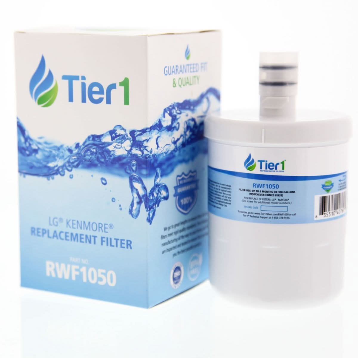 Tier1 LG 5231JA2002A / LT500P Refrigerator Water Filter Replacement Comparable