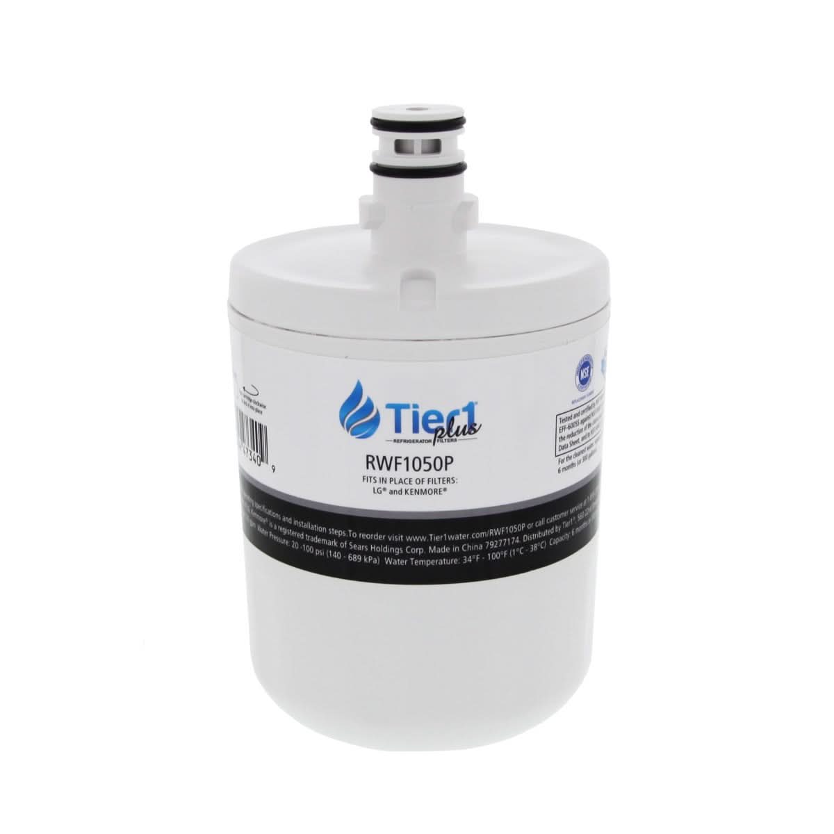 Tier1 Plus LG 5231JA2002A / LT500P Comparable Lead And Mercury Reducing Refrigerator Water Filter - WaterFilters.NET