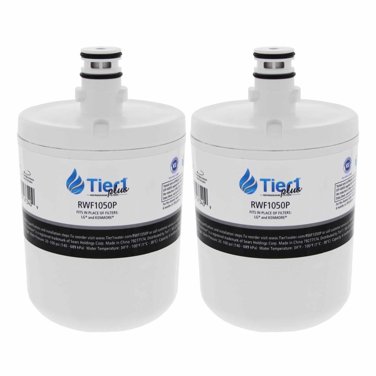 Tier1 Plus LG 5231JA2002A / LT500P Comparable Lead And Mercury Reducing Refrigerator Water Filter