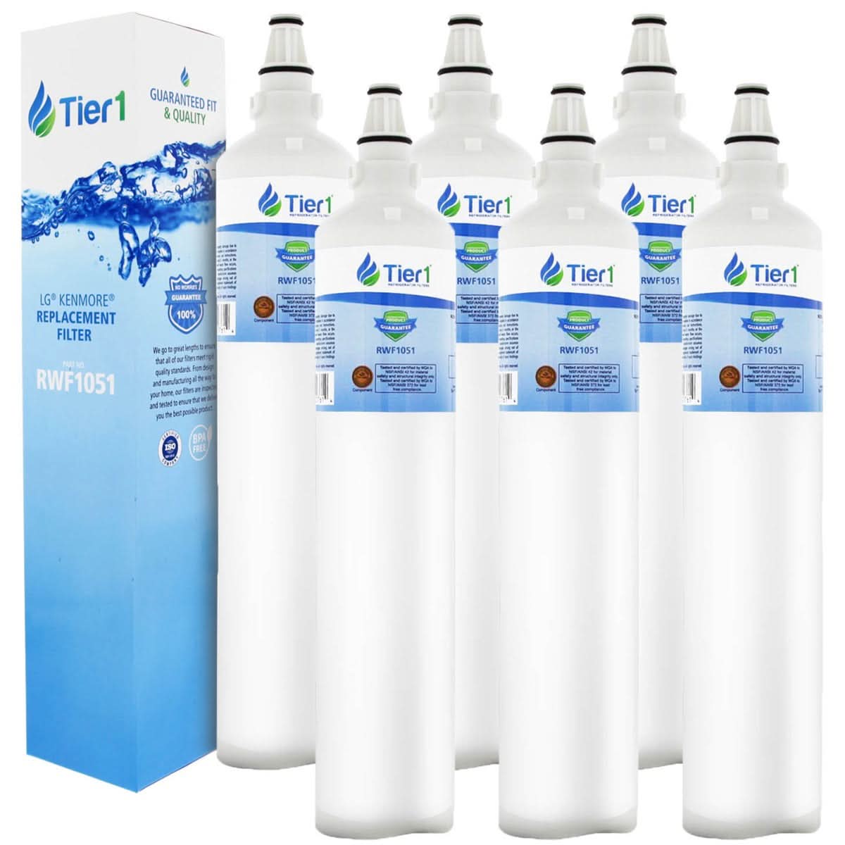 Tier1 LG 5231JA2006A / LT600P Refrigerator Water Filter Replacement Comparable - WaterFilters.NET
