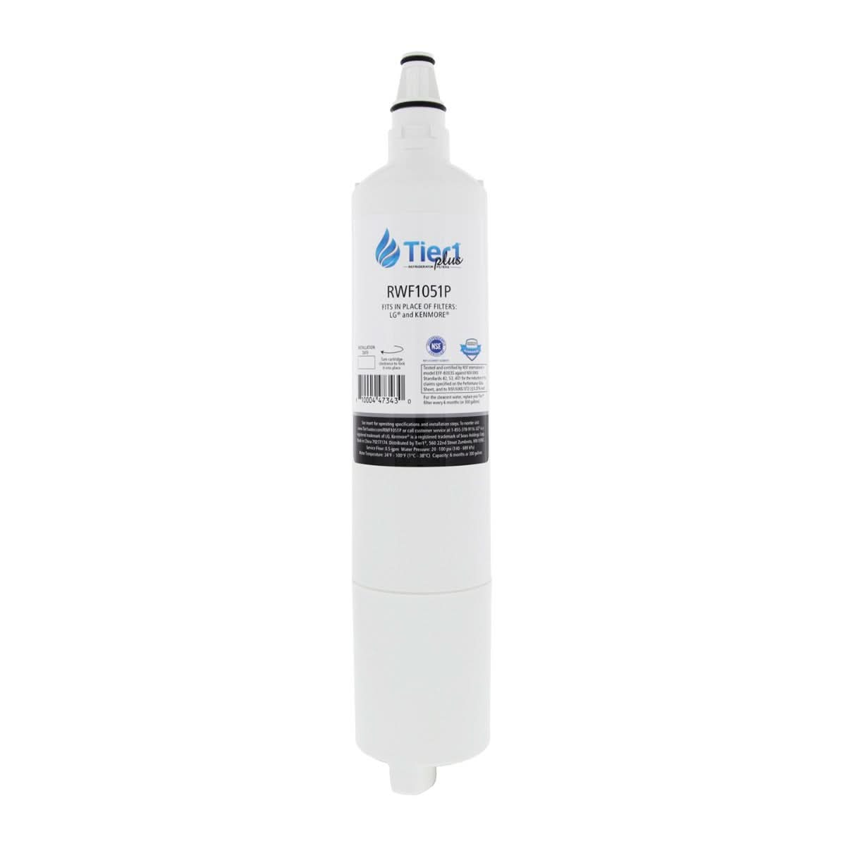 Tier1 Plus LG 5231JA2006A / LT600P Comparable Lead And Mercury Reducing Refrigerator Water Filter