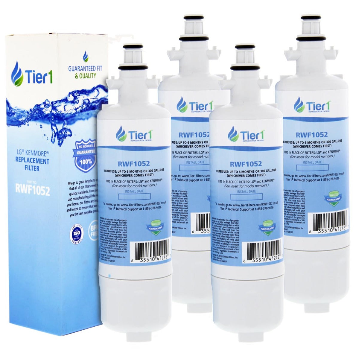 Tier1 LG LT700P Refrigerator Water Filter Replacement Comparable