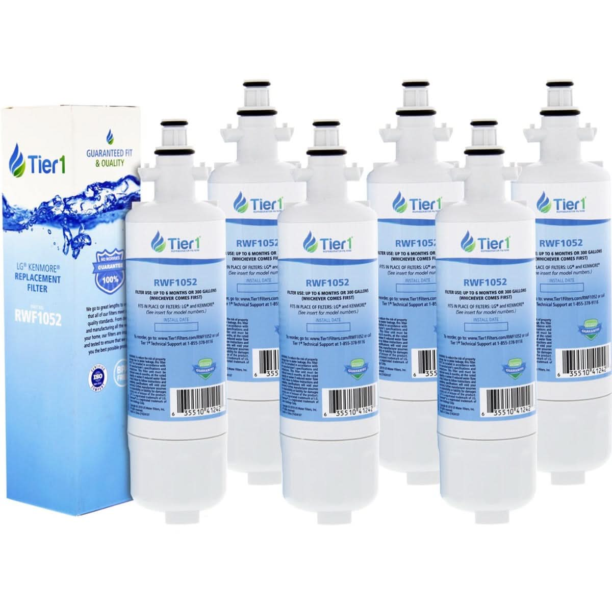 Tier1 LG LT700P Refrigerator Water Filter Replacement Comparable