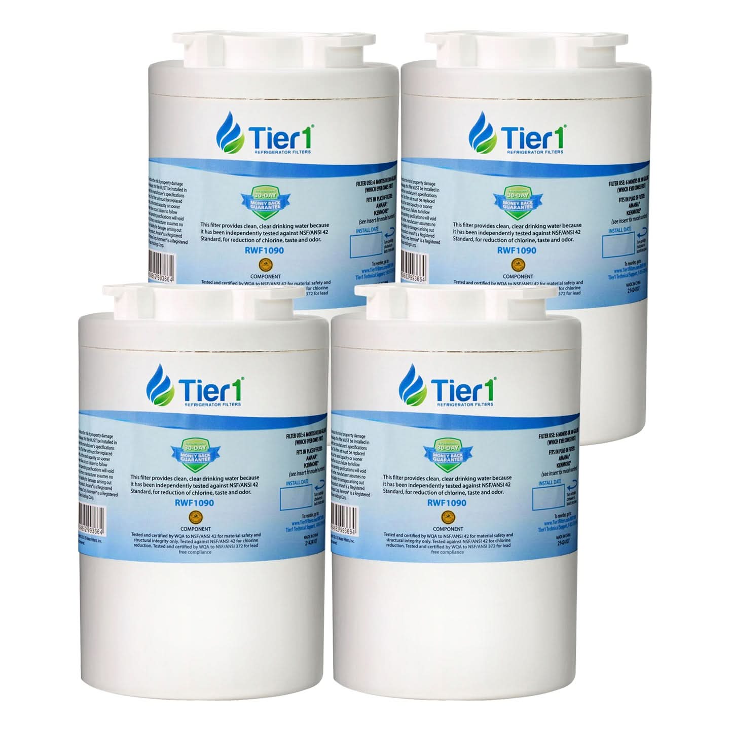 Tier1 Amana 12527304 Refrigerator Water Filter Replacement Comparable - WaterFilters.NET