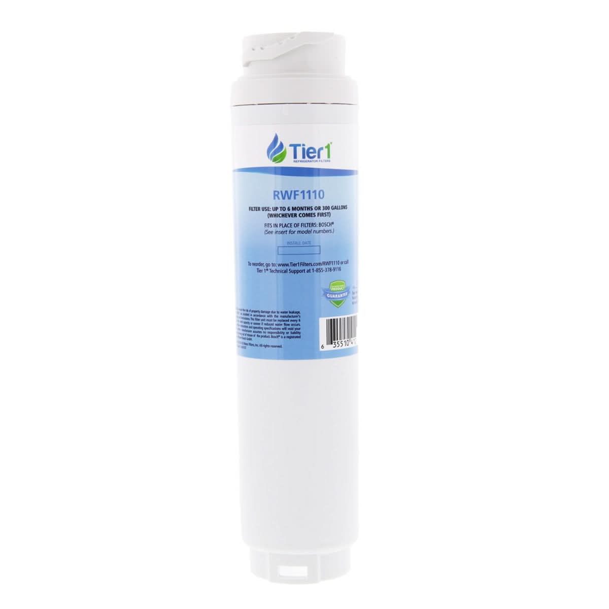 Tier1 Bosch 644845 / UltraClarity REPLFLTR10 Refrigerator Water Filter Replacement Comparable