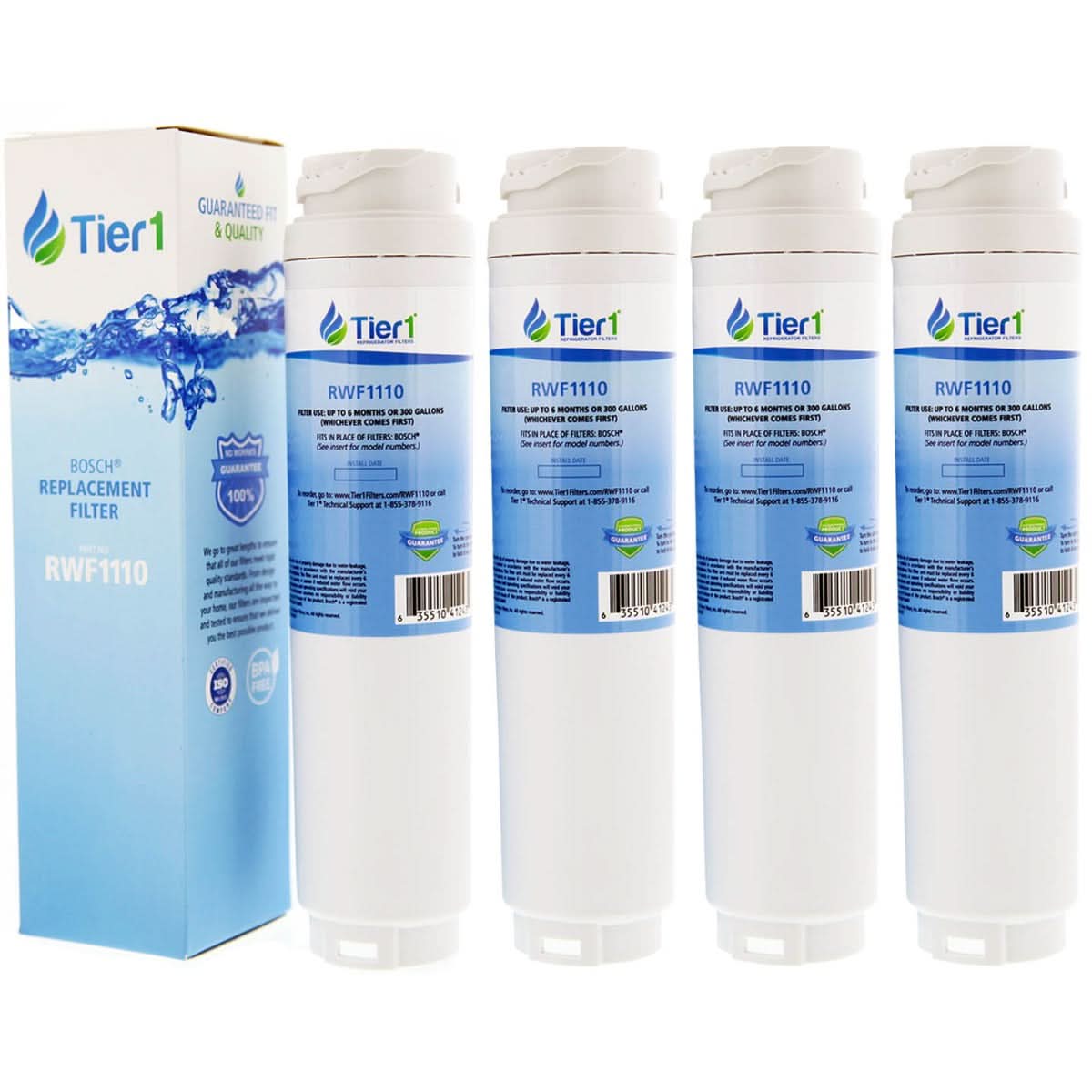 Tier1 Bosch 644845 / UltraClarity REPLFLTR10 Refrigerator Water Filter Replacement Comparable - WaterFilters.NET