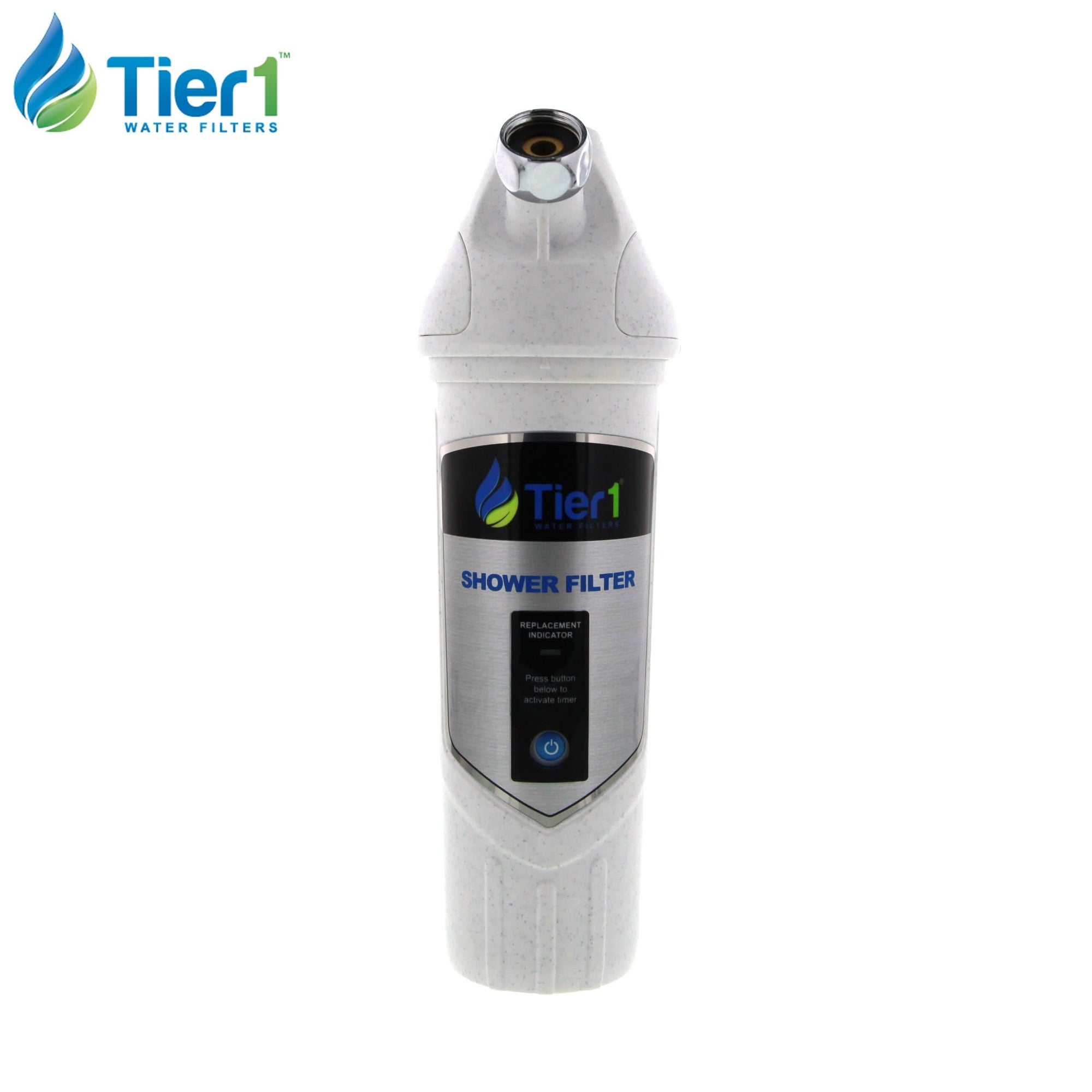 Tier1 SF-7000 Shower Filter System with Chrome Shower Head