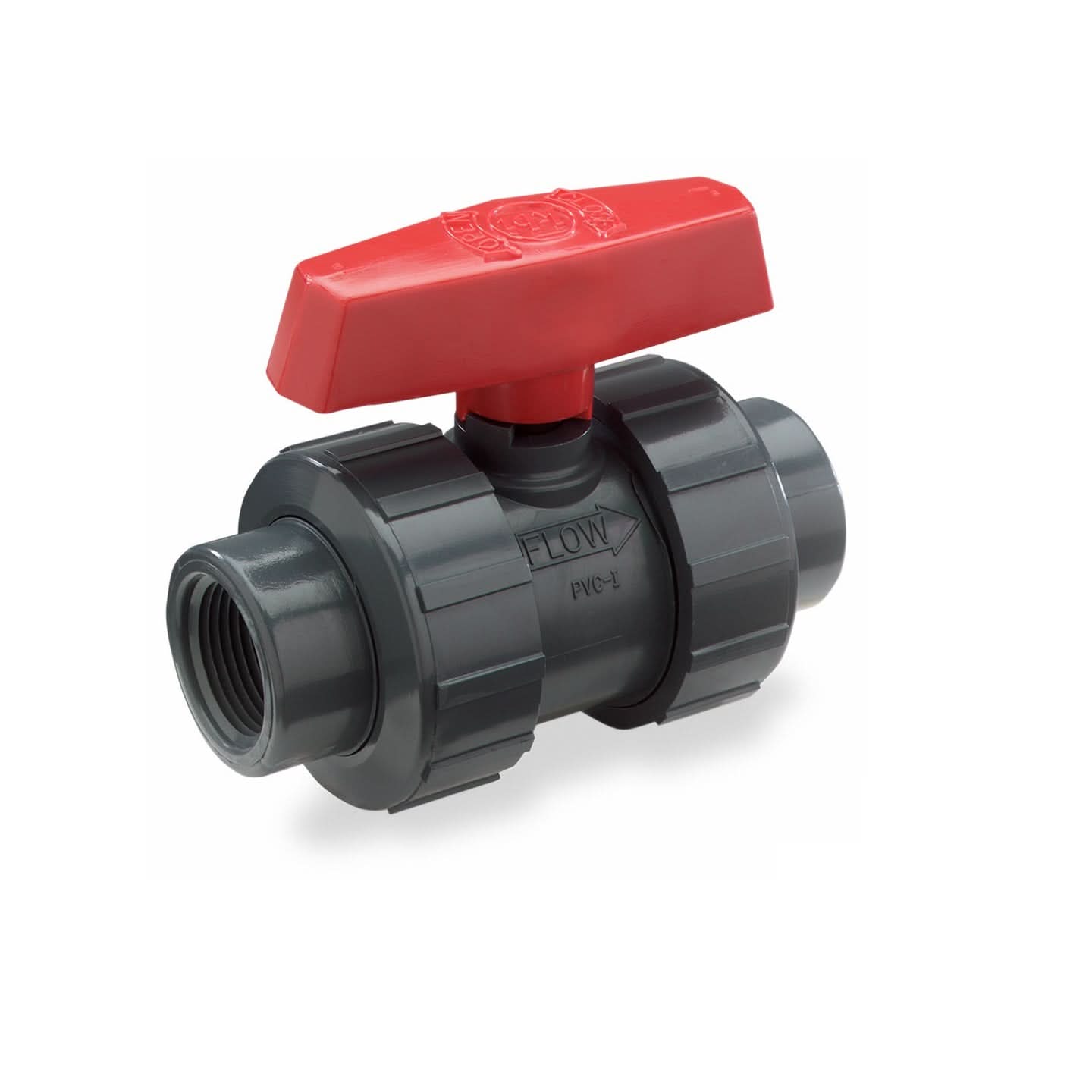 Tier1 3/4-inch uPVC Double Union Ball Valve - WaterFilters.NET