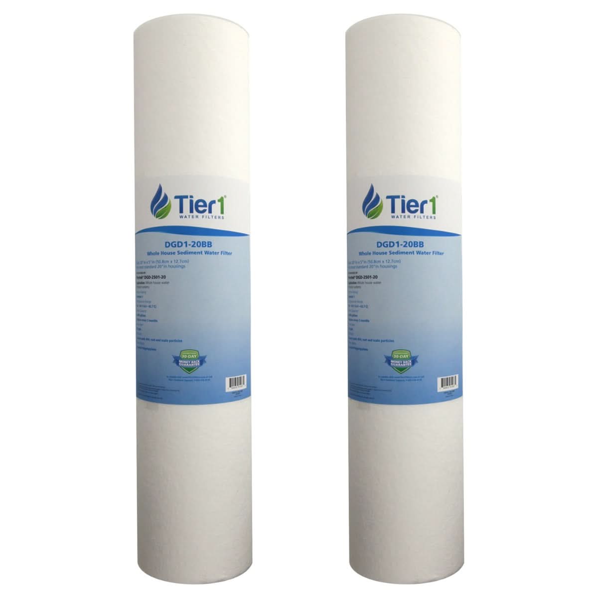 20 X 4.5 Spun Wound Polypropylene Replacement Filter by Tier1 (1 micron)