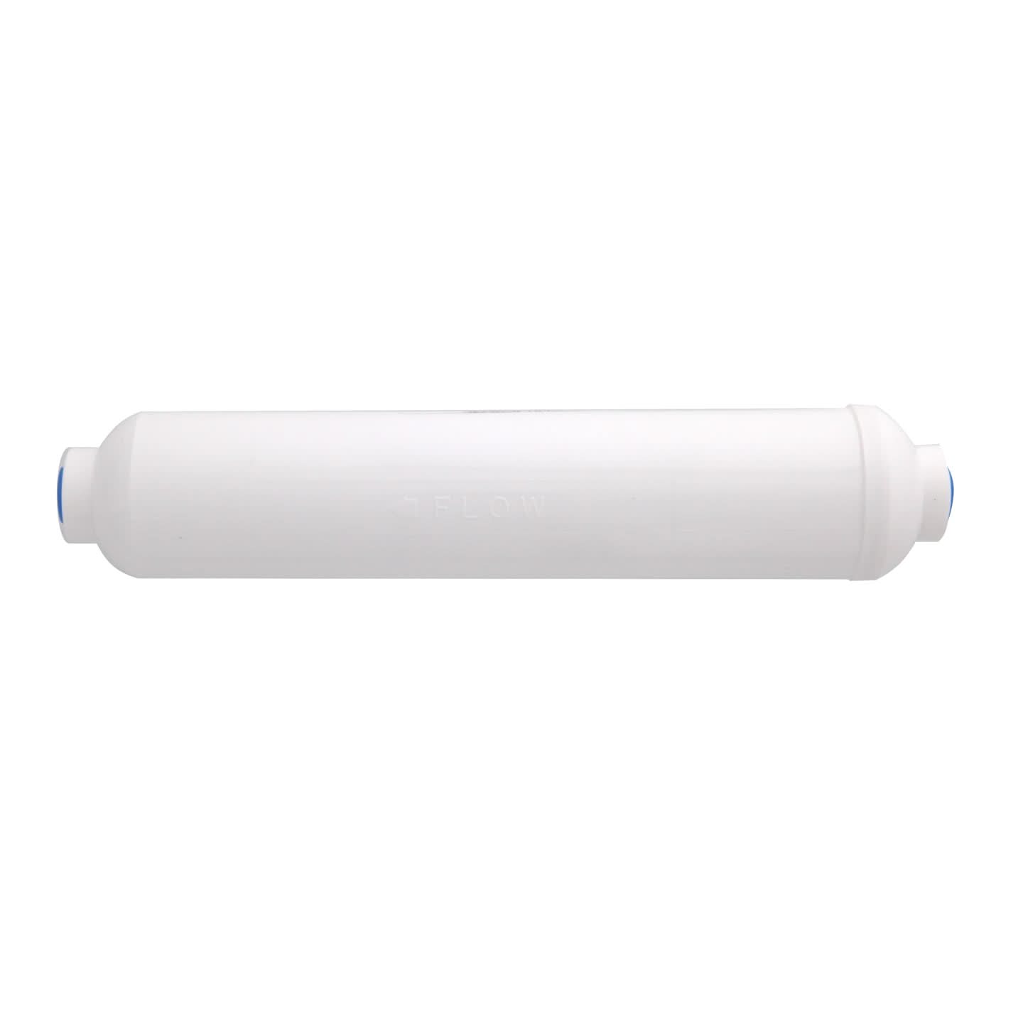 Inline Granular Activated Carbon Water Filter 1/4-inch FNPT Fittings by Tier1 (5 micron) - WaterFilters.NET