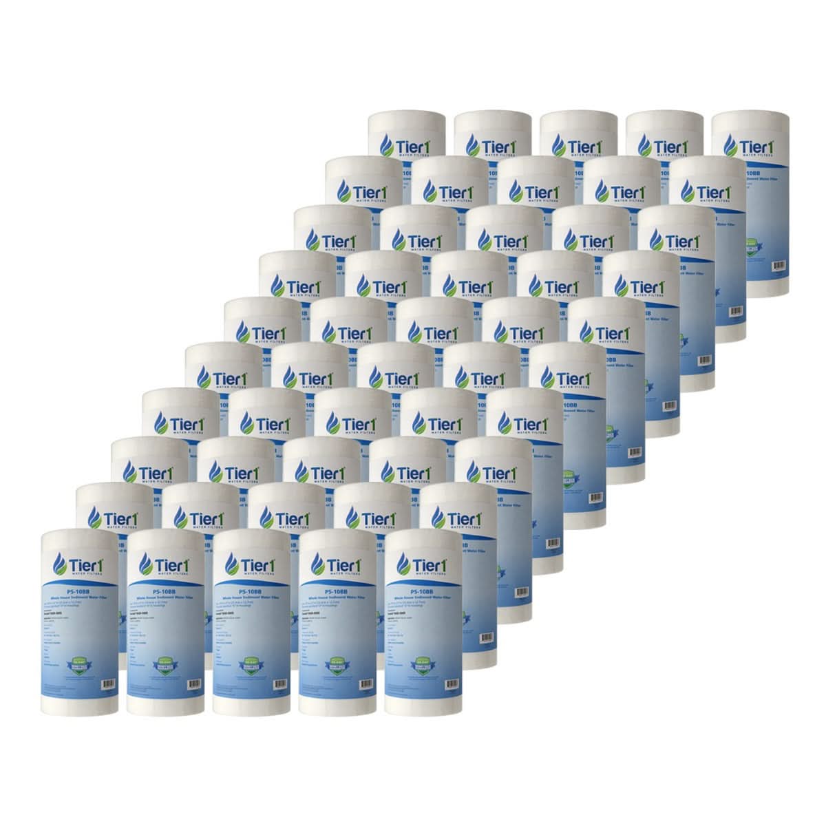 10 X 4.5 Spun Wound Polypropylene Replacement Filter by Tier1 (5 micron) - WaterFilters.NET