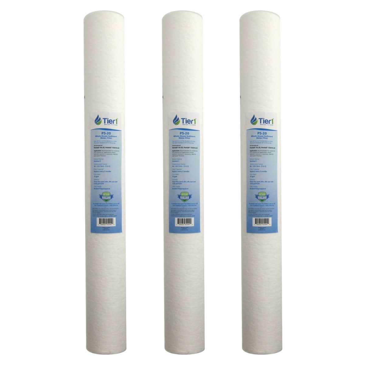 20 X 2.5 Polypropylene Replacement Filter by Tier1 (5 micron)