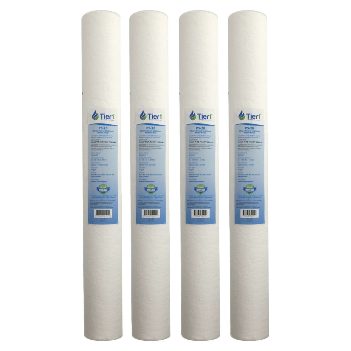 20 X 2.5 Polypropylene Replacement Filter by Tier1 (5 micron) - WaterFilters.NET