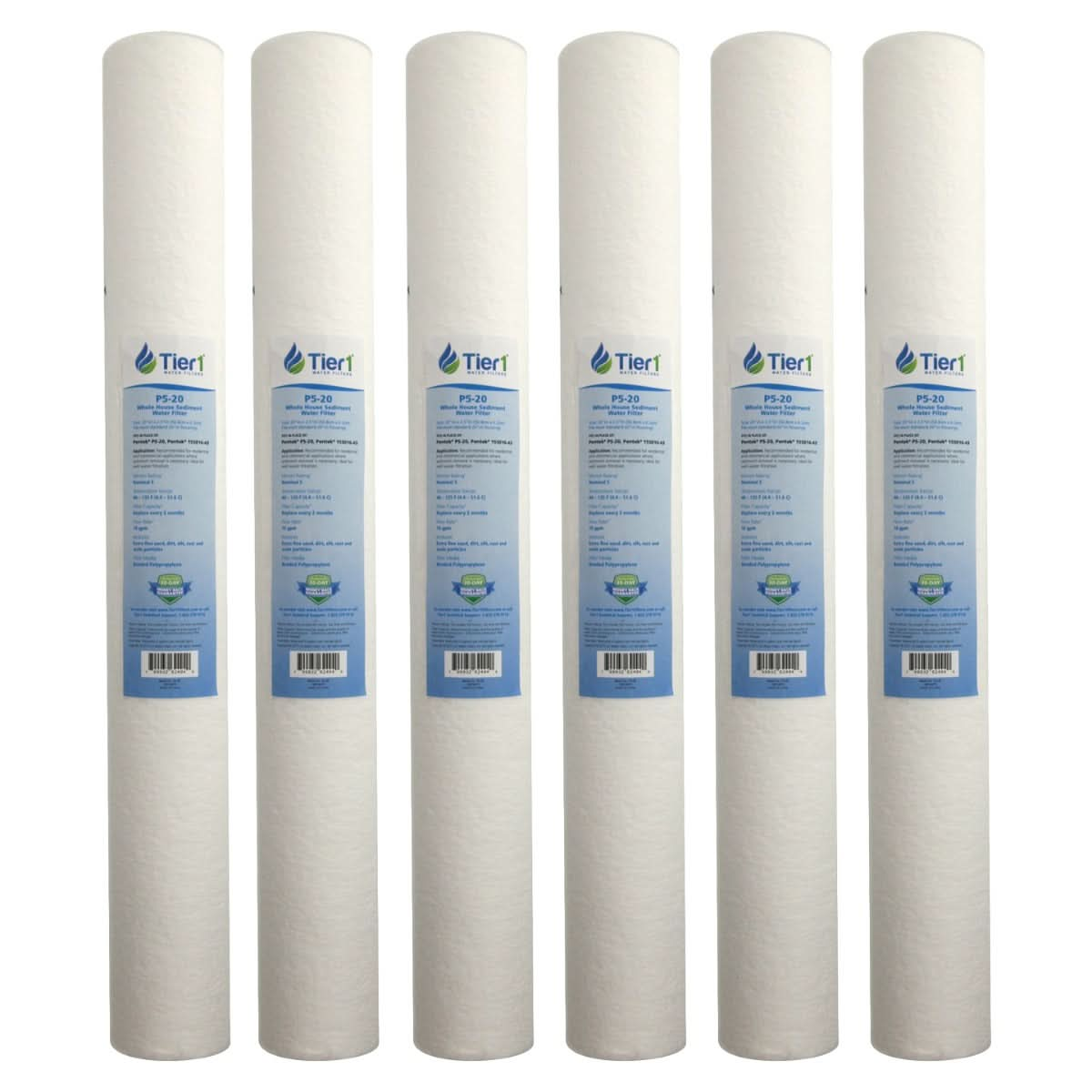 20 X 2.5 Polypropylene Replacement Filter by Tier1 (5 micron)