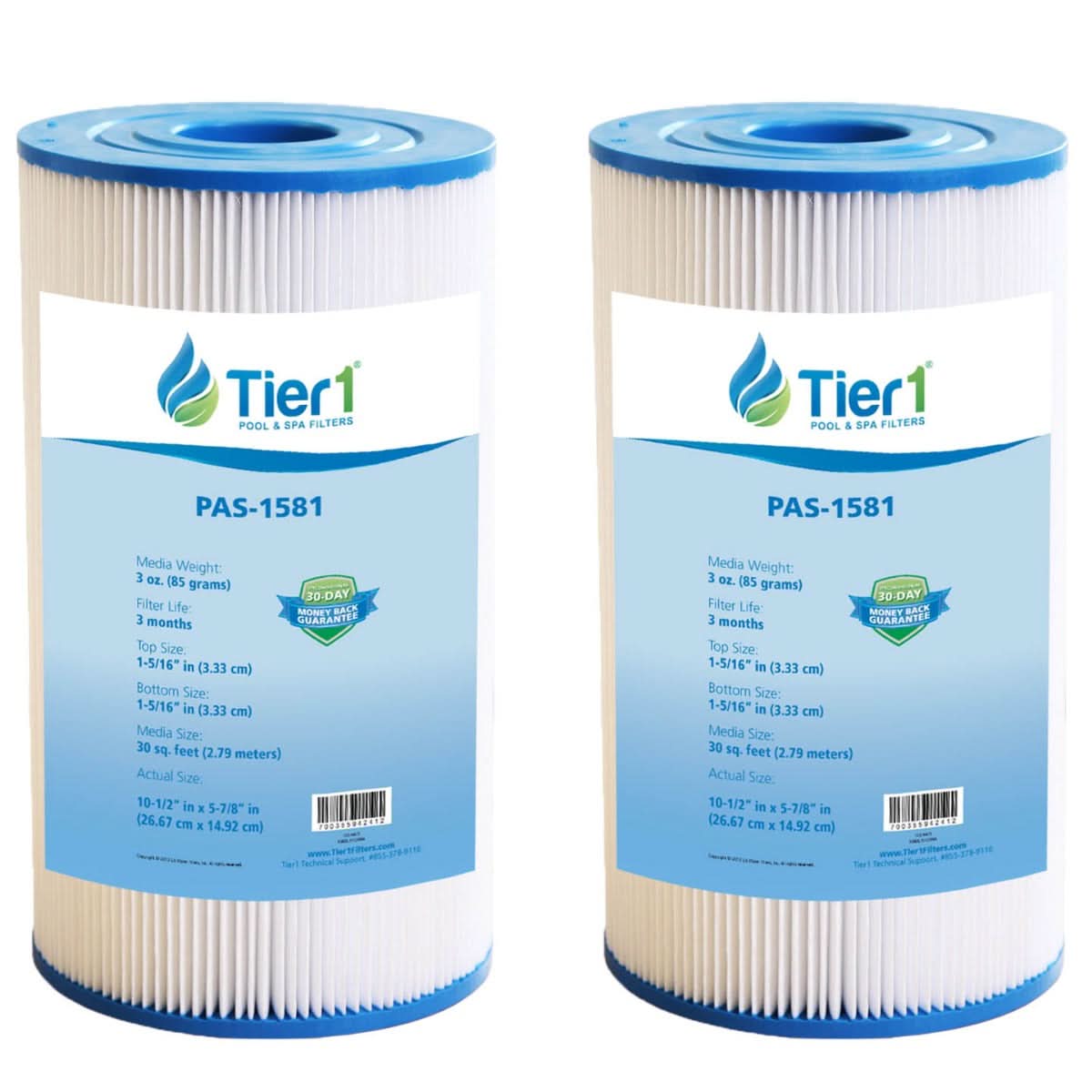 Tier1 Brand Replacement Pool and Spa Filter for 31489 - WaterFilters.NET