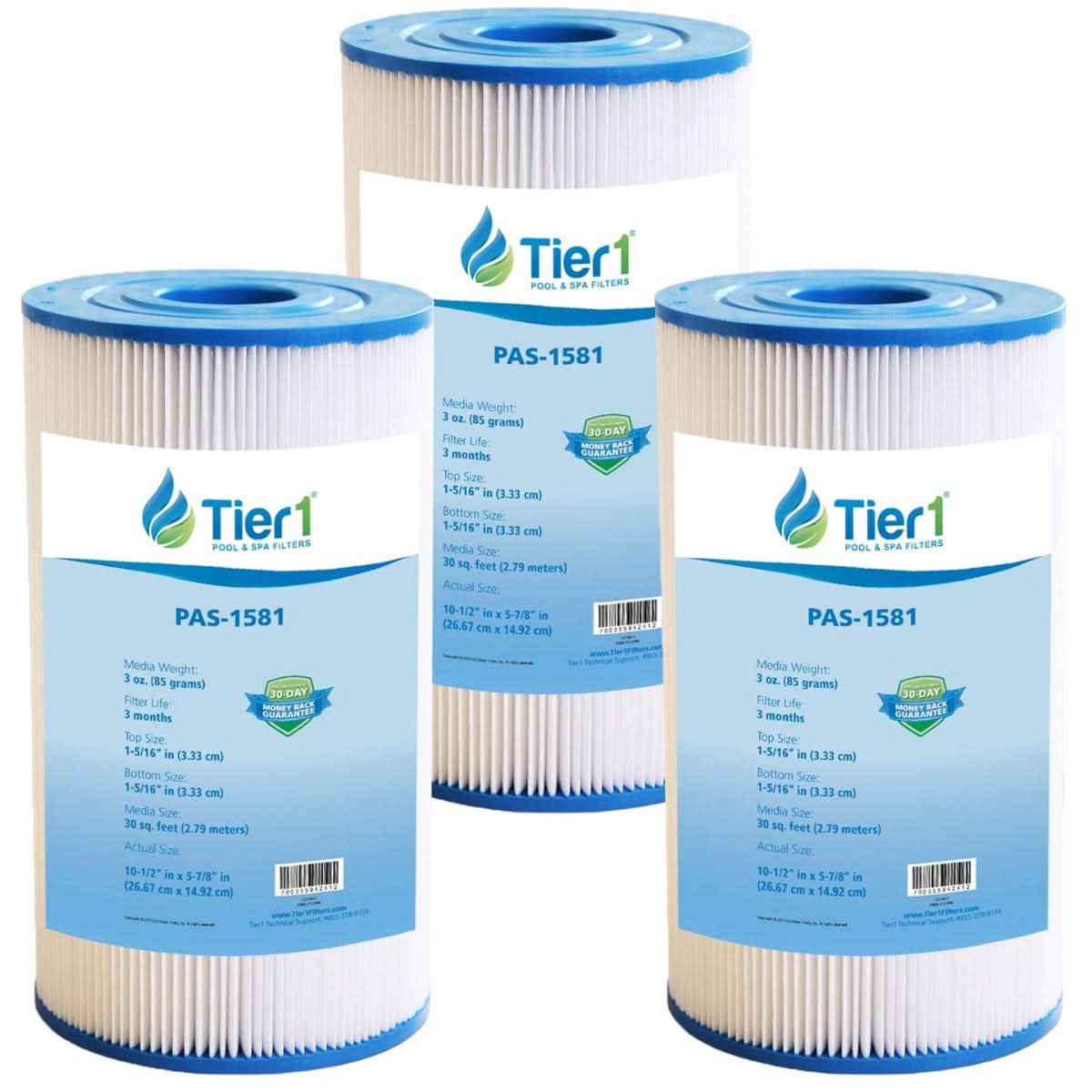 Tier1 Brand Replacement Pool and Spa Filter for 31489 - WaterFilters.NET