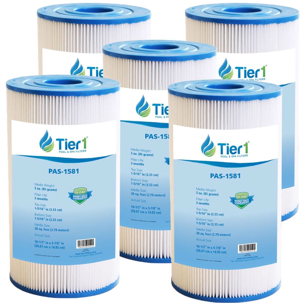Tier1 Brand Replacement Pool and Spa Filter for 31489 - WaterFilters.NET