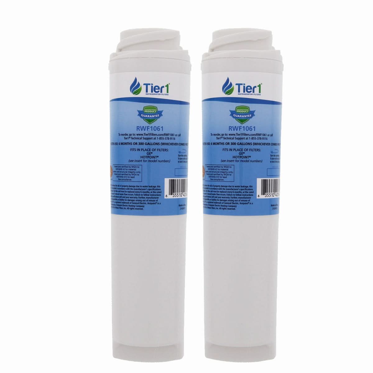 Tier1 GE GSWF SmartWater Refrigerator Water Filter Replacement Comparable - WaterFilters.NET