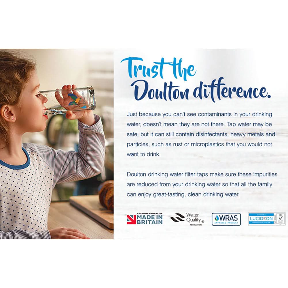 W9120133 British Berkefeld 7 Inch Ultra Fluoride Imperial Gravity Filter - WaterFilters.NET