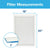 3M Filtrete 1900 Ultimate Allergen, Bacteria & Virus Air Filter - 16x20x1 (4-Pack) - WaterFilters.NET