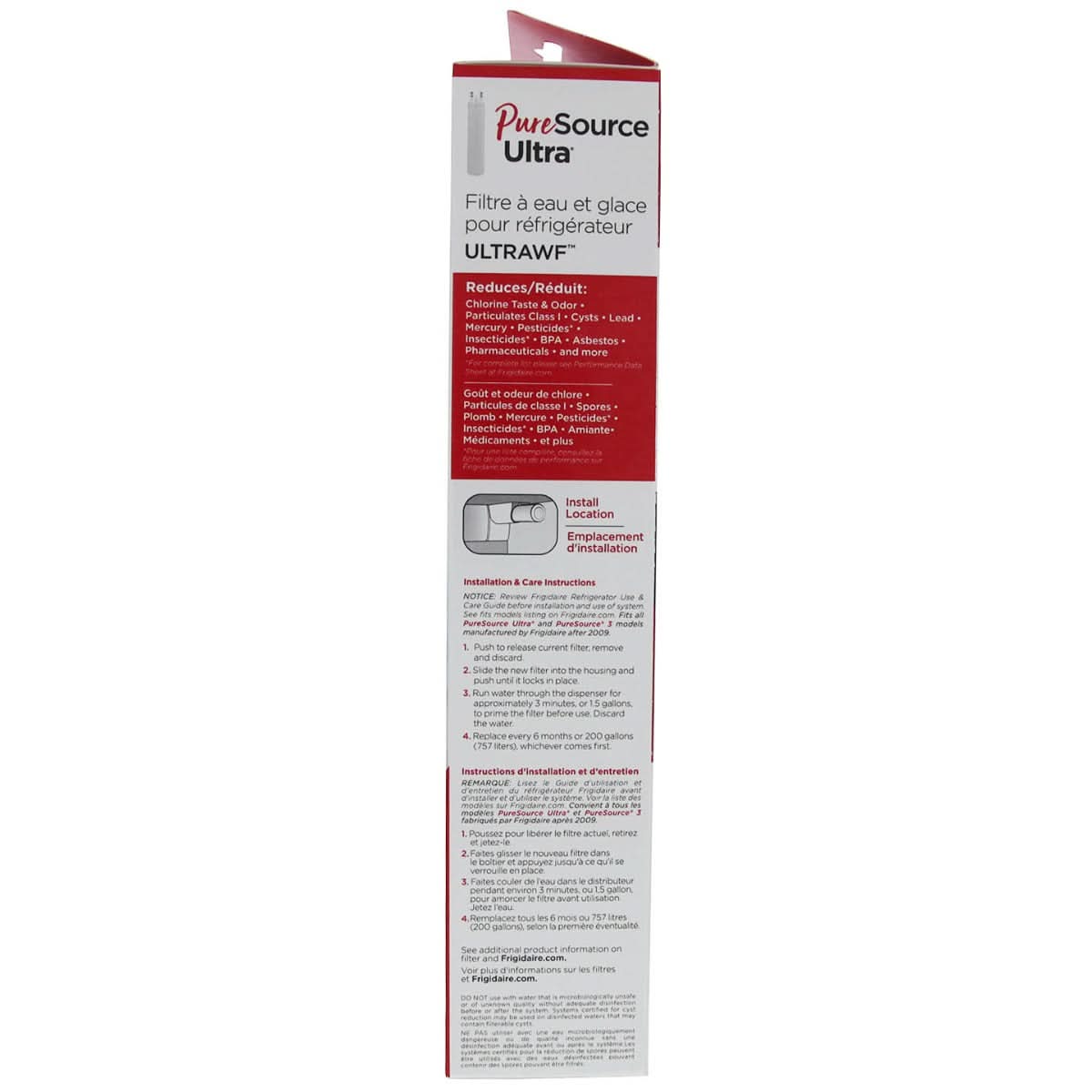 Frigidaire ULTRAWF PureSource Ultra Refrigerator Water Filters - WaterFilters.NET