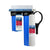 2-Stage Heavy Sediment Reduction Whole House Water Filtration System by USWF, Pleated Sediment and Meltblown Sediment, 3/4" Inlet/Outlet - WaterFilters.NET