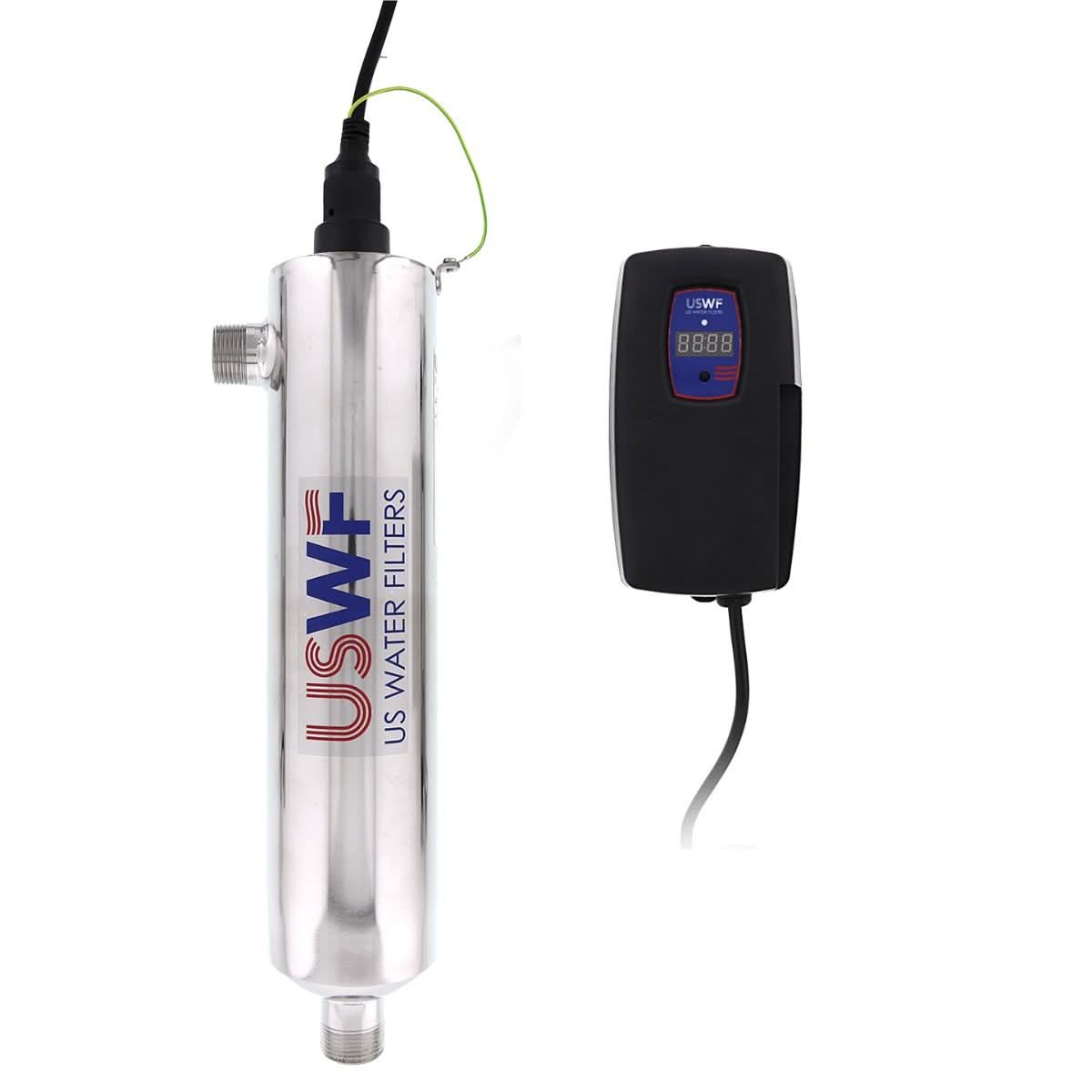 USWF-4C101 Whole House Ultraviolet Light Disinfection System 10 GPM - WaterFilters.NET