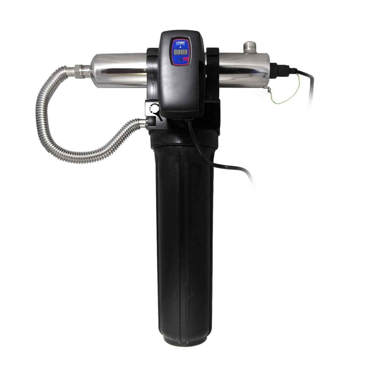 USWF-4CR2 Rack Mounted Whole House Ultraviolet Light Disinfection System 15 GPM - WaterFilters.NET