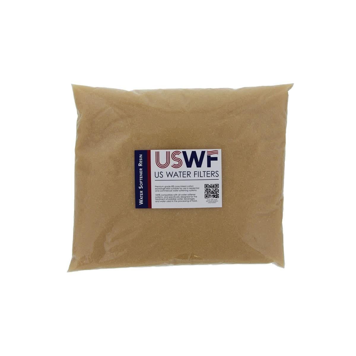 USWF 12 Lbs. 1/4 Cu. Ft. Ion Exchange Water Softener Resin - WaterFilters.NET