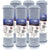 Coconut Carbon Block Filter by USWF 5 Micron 10"x2.5" - WaterFilters.NET
