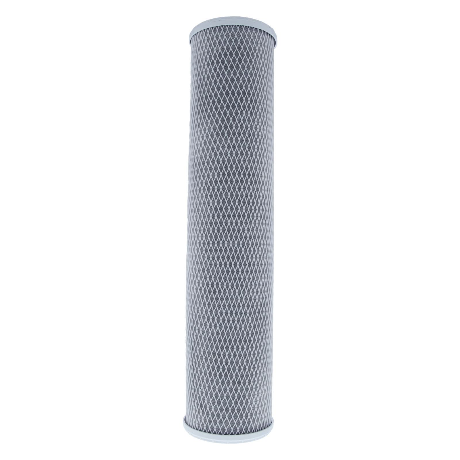 Coconut Carbon Block Filter by USWF 5 Micron 20"x4.5" - WaterFilters.NET