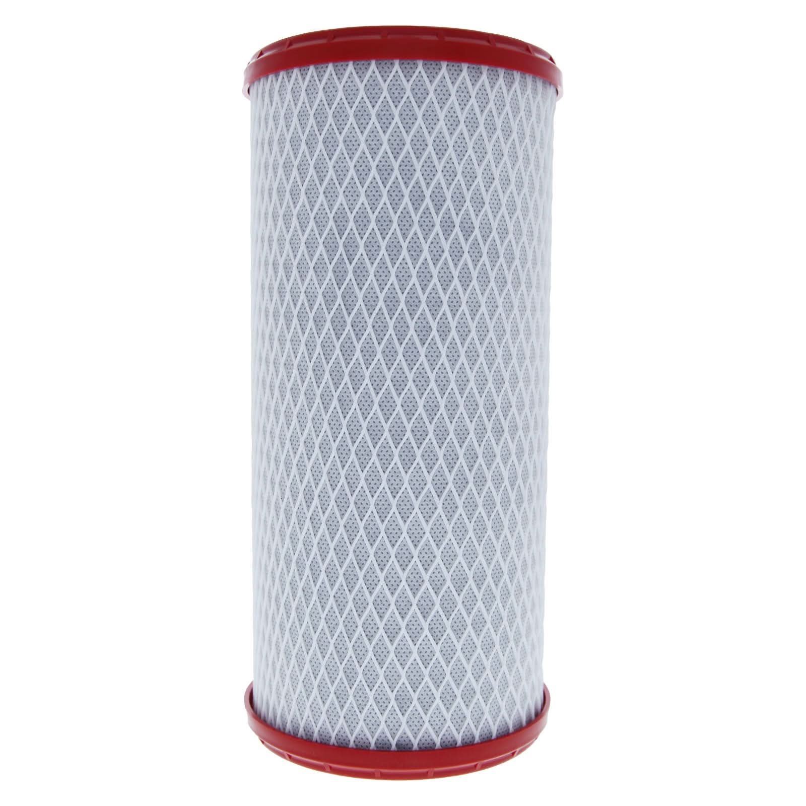 Chloramine Reducing Filter by USWF Catalytic Carbon Block 1 Micron 10"x4.5" - WaterFilters.NET